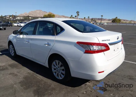 2014 Nissan Sentra S из США, поврежденный, VIN 3N1AB7AP2EL639609